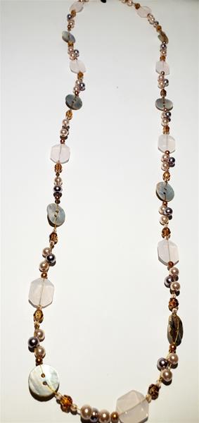 Beachy Beads Long Necklace