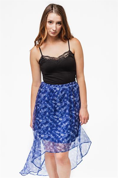 Sky Blue Flowy Skirt